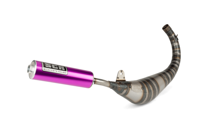 Pot d'échappement SCR Corse Racing Line 80 - 90 AM6 Violet