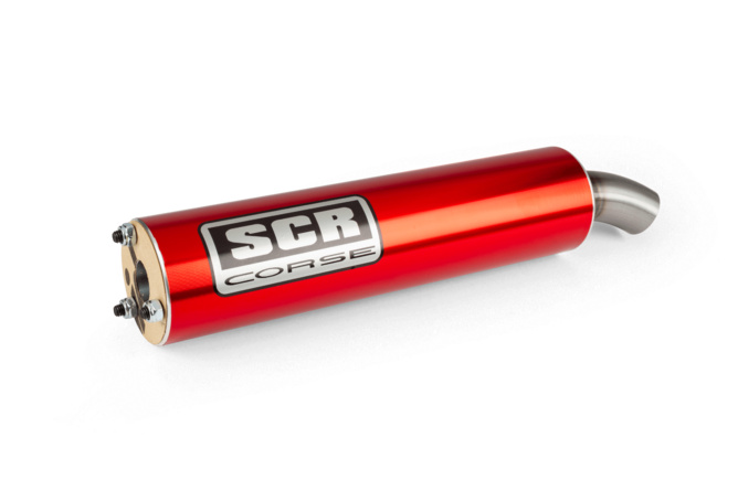 Endschalldämpfer SCR Corse Roller rot