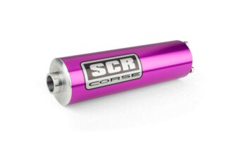 Silenziatore corto SCR Corse viola