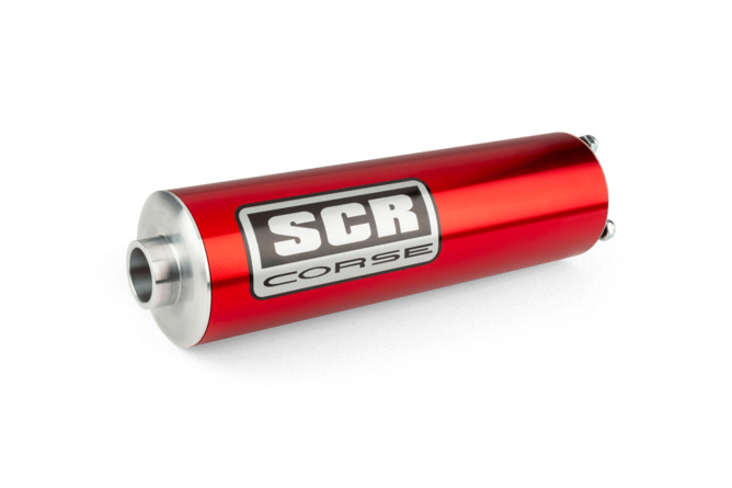Endschalldämpfer kurz SCR Corse rot