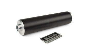 Silencieux long SCR Corse alu noir
