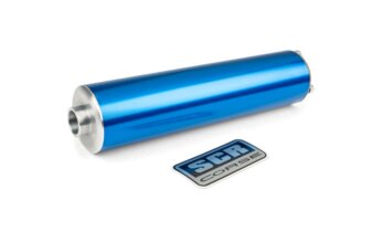 Silenziatore lungo SCR Corse blu