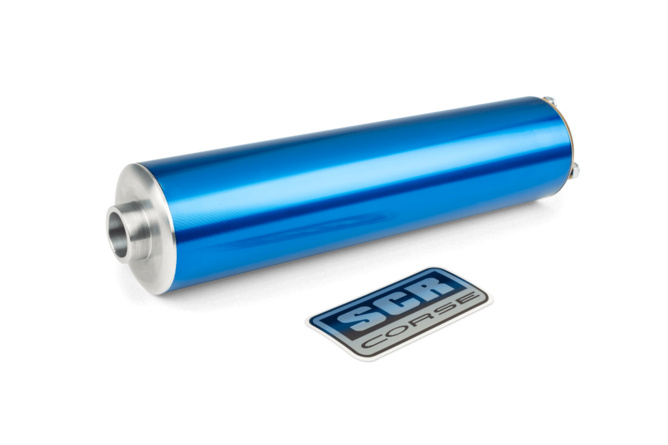 Endschalldämpfer lang SCR Corse blau