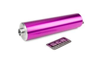 Silenziatore lungo SCR Corse viola
