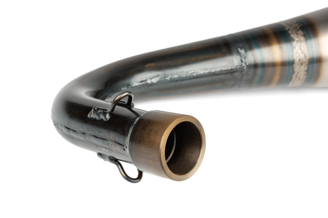 Pot d'échappement SCR Corse Handmade 50 - 70 AM6 Bleu