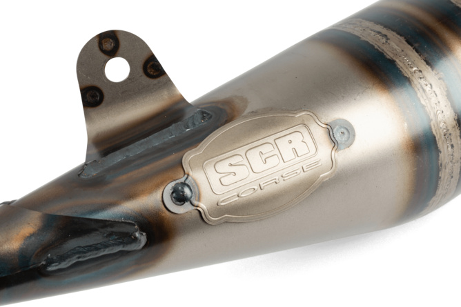 Pot d'échappement SCR Corse Handmade 50 - 70 AM6 Violet