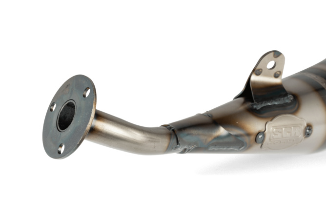 Pot d'échappement SCR Corse Handmade 50 - 70 Derbi Bleu