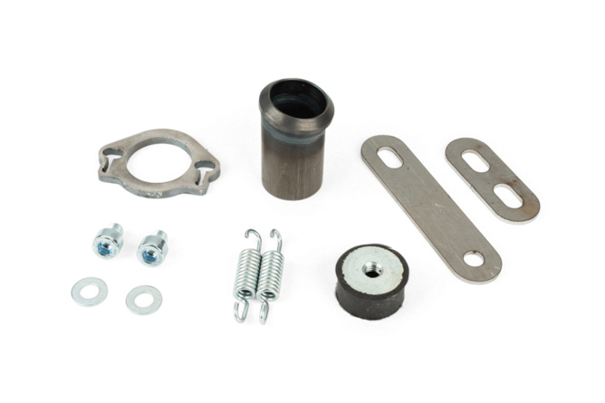 Pot d'échappement SCR Corse Handmade 50 - 70 Derbi Bleu