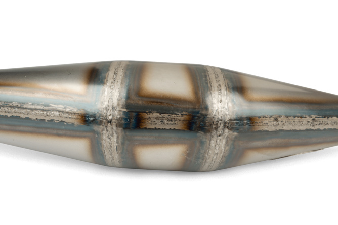 Pot d'échappement SCR Corse Handmade 50 - 70 Derbi Rouge