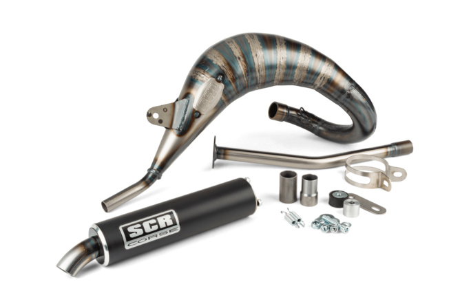 Auspuff SCR Corse Handmade Cross 50/70cc Alu Sherco (high)
