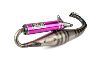 Scarico SCR Corse Handmade 70 Piaggio viola