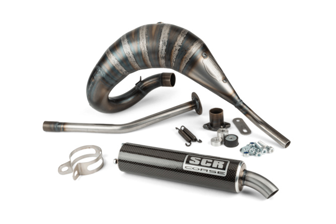 Exhaust SCR Corse Cross RL 70cc Derbi Senda 2000