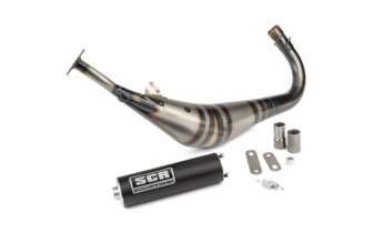 Auspuff SCR Corse Handmade 50 / 70 Beta RK6 / Rieju MRX / RJ4