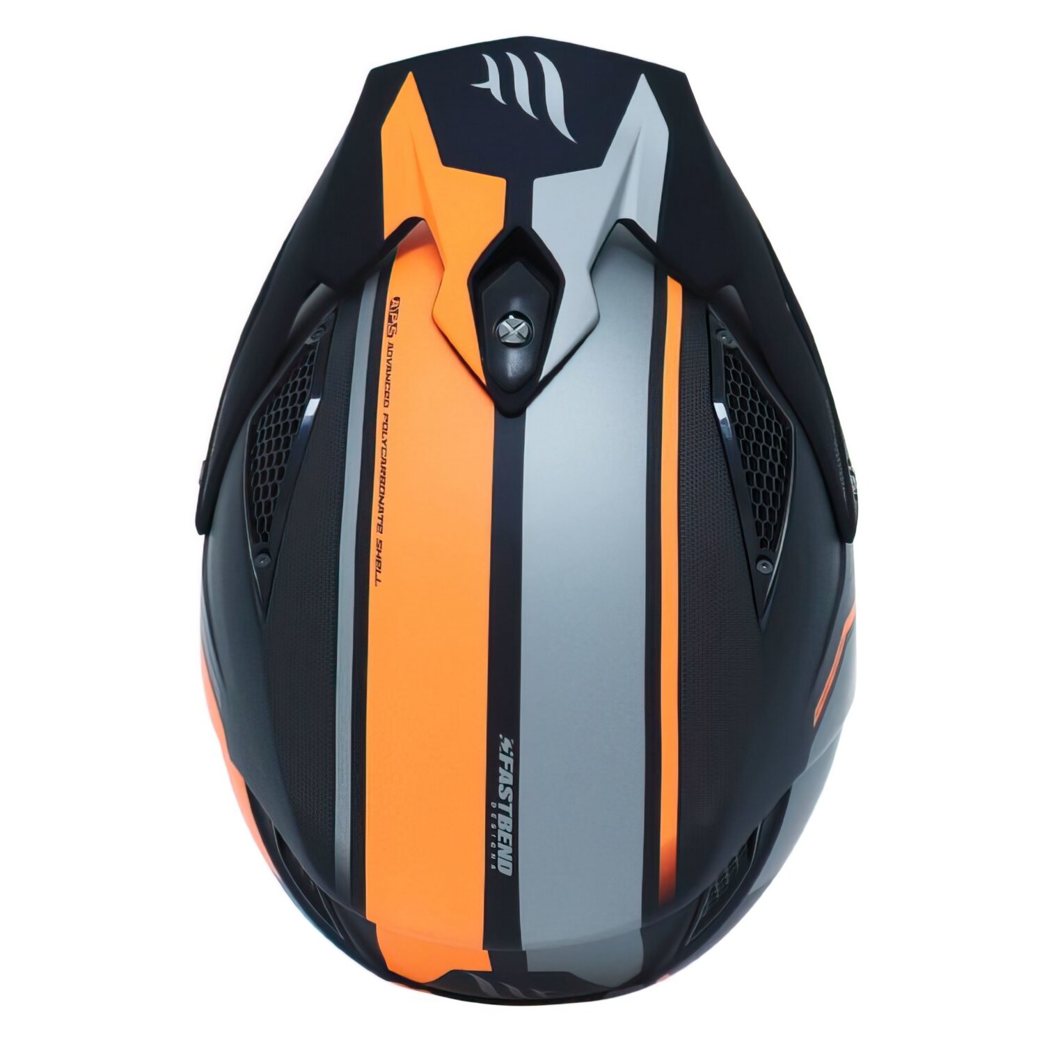 MT HELMET STREETFIGHTER TWIN C4 MATT FLUO ORANGE