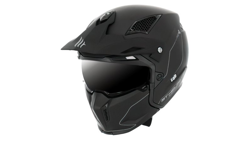 MT Helmets helmet STREETFIGHTER SV MATT BLACK, 69,30 €