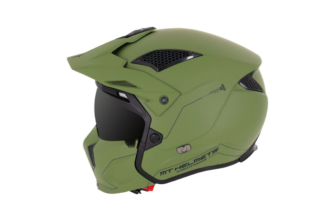 Trials Helmet MT Streetfighter SV solid matte green