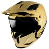 Casque trial MT streetfighter SV uni Chrome or