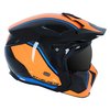 Trials Helmet MT Streetfighter SV Twin glossy nero / blue / orange
