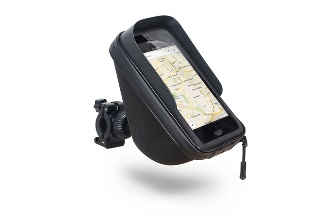 Soporte de Smartphone / GPS + Compartimento Shad X0SG75H Montaje al Manillar
