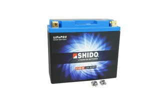 Batterie 12V - 5Ah Shido LT12B-BS Lithium Ion - prête à l'emploi