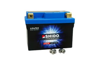 Batterie Shido 12V 2,4 Ah LTZ7S Lithium Ion einbaufertig