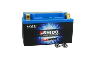 Batterie 12V - 2,4Ah Shido LTX7A-BS Lithium Ion - prête à l'emploi