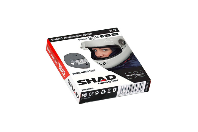Intercom Shad for full-face and flip-up helmets BC22