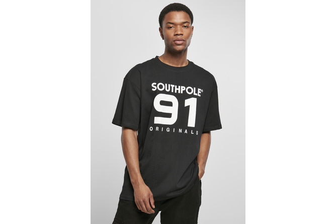 T-Shirt 91 Southpole schwarz