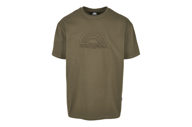 T-Shirt 3D Logo Southpole olive