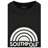 T-shirt Logo Southpole nero