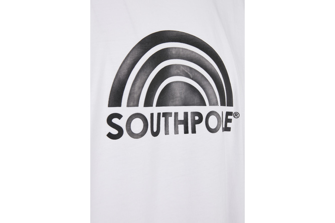 T-Shirt Logo Southpole white