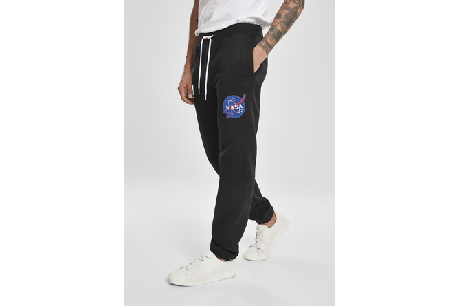 Pantalones de chándal NASA Insignia Logo Southpole negro