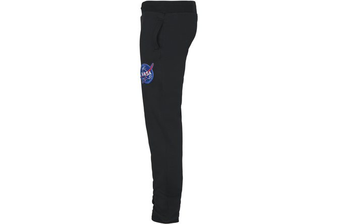 Pantalones de chándal NASA Insignia Logo Southpole negro
