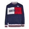 Sweater Rundhals / Crewneck Block Logo Southpole navy