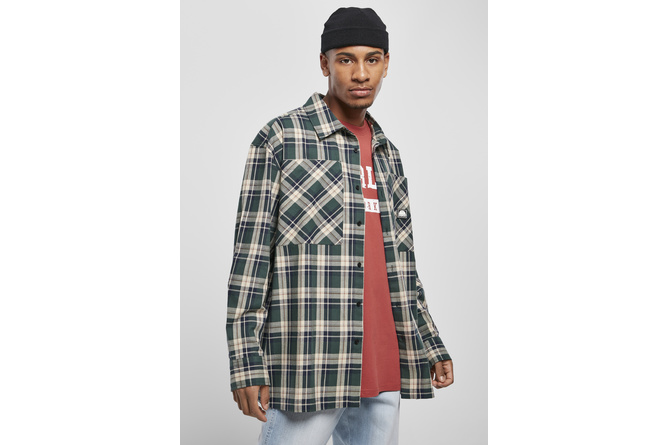 Camisa a Cuadros Flannel Southpole Verde