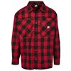 Camisa a Cuadros Flannel Southpole Rojo