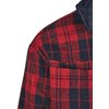 Sherpa Jacket Checkered Flannel Southpole red