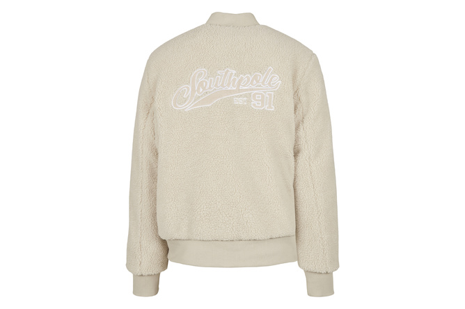 Bomber polaire Southpole beige