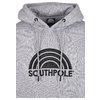 Hoodie Halfmoon Southpole heather grey