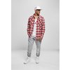 Checkered Shirt Woven SP Southpole red