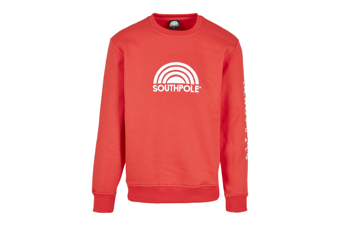 Sweater Rundhals / Crewneck 3D SP Southpole rot