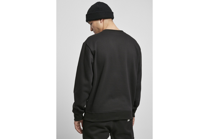 Pull col rond Southpole noir