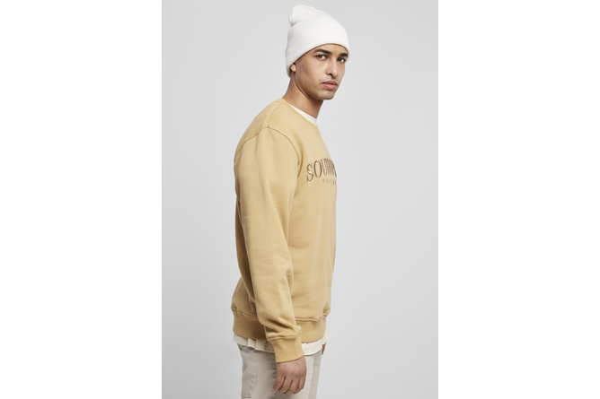 Pull col rond Southpole beige