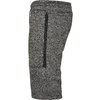 Fleece Shorts Zipper Pocket Marled Tech Southpole marled black