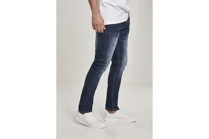 Stretch Jeans Basic Skinny Fit Southpole azul arena oscuro