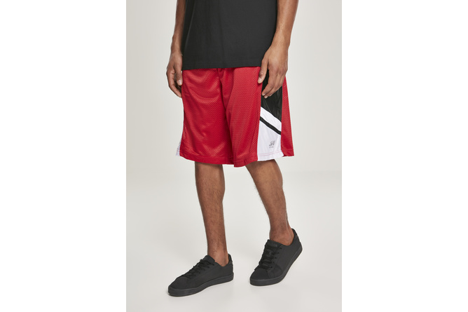 Pantaloncini Basketball Mesh Southpole rosso