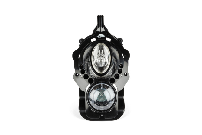 Lichtmaske Doppeloptik schwarz Peugeot Ludix