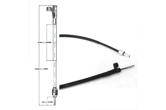 Speedometer Cable Sym Orbit 2 / Allo / Cello / Fiddle 3