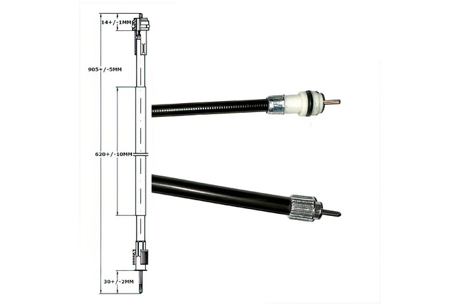 Cable del velocímetro Yamaha BWs / MBK Booster