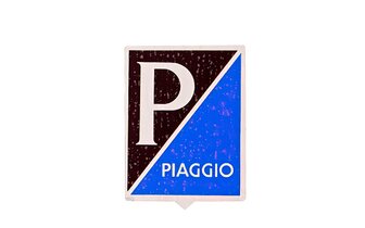 Pegatina Piaggio rectangular
